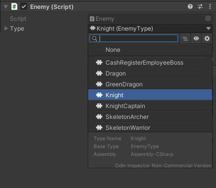 Enemy Script (ver. 1)