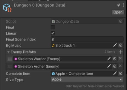 Dungeon 0 Configuration